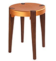 Otto Low Copper Oak stool - EOQ